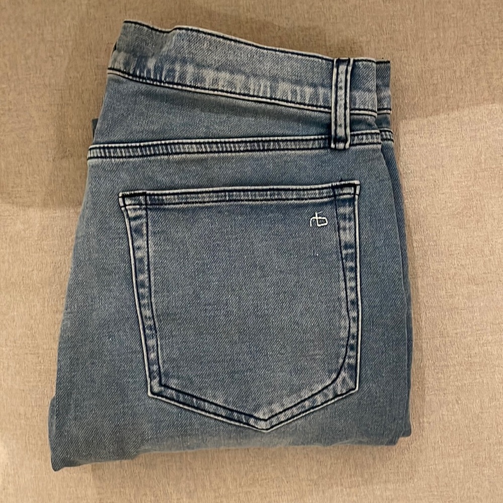 RAG & BONE SLIM FIT 2 LOOPBACK JEANS